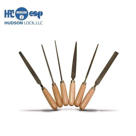 Hpc HPC SET OF SIX 4-INCH KEY FILES WITH HANDLES HPC-KFS-6